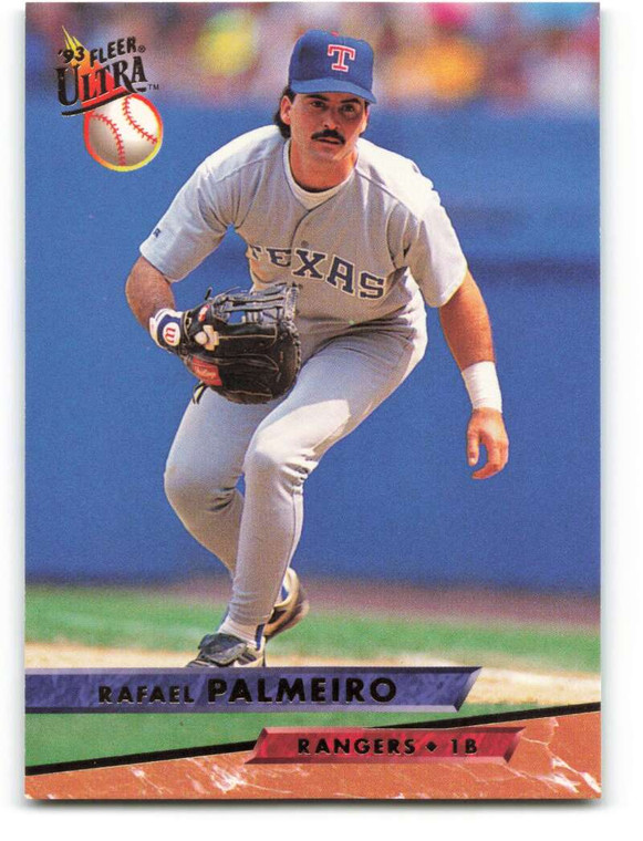 1993 Ultra #281 Rafael Palmeiro VG Texas Rangers 
