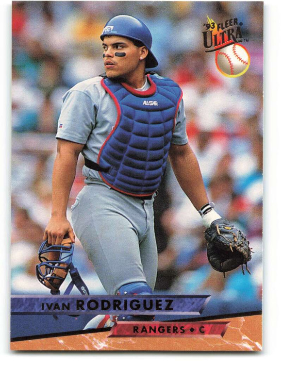 1993 Ultra #284 Ivan Rodriguez VG Texas Rangers 