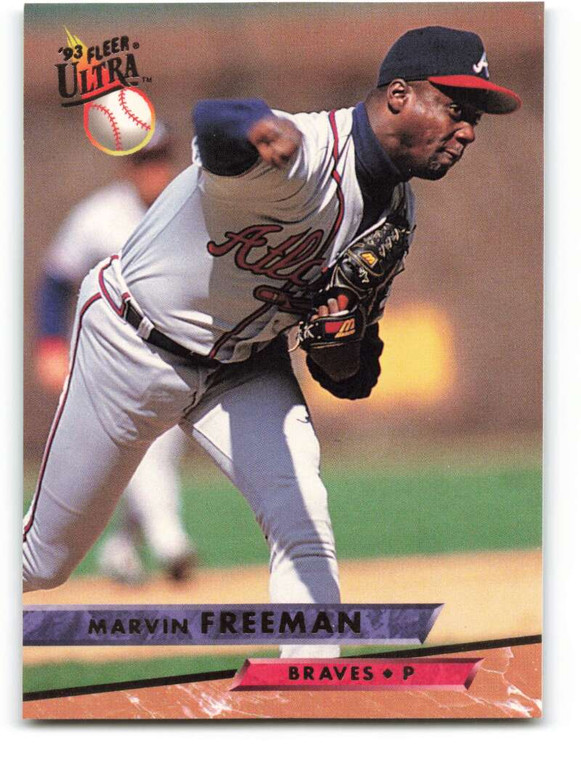 1993 Ultra #304 Marvin Freeman VG Atlanta Braves 