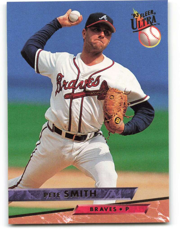 1993 Ultra #311 Pete Smith VG Atlanta Braves 