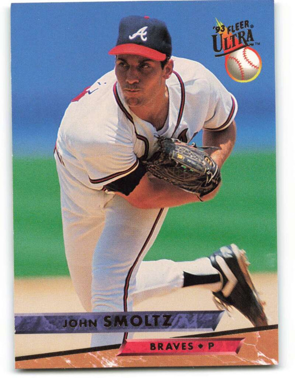 1993 Ultra #312 John Smoltz VG Atlanta Braves 