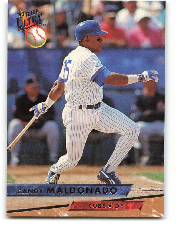 1993 Ultra #316 Candy Maldonado VG Chicago Cubs 