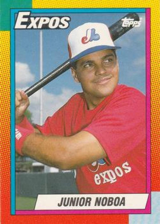 1990 Topps Traded #80T Junior Noboa NM-MT Montreal Expos 