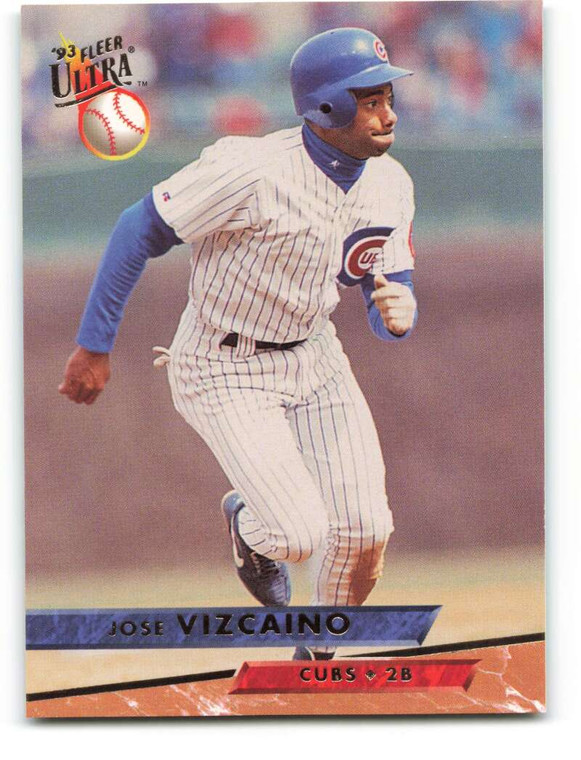 1993 Ultra #322 Jose Vizcaino VG Chicago Cubs 