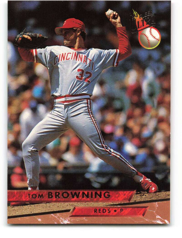 1993 Ultra #325 Tom Browning VG Cincinnati Reds 