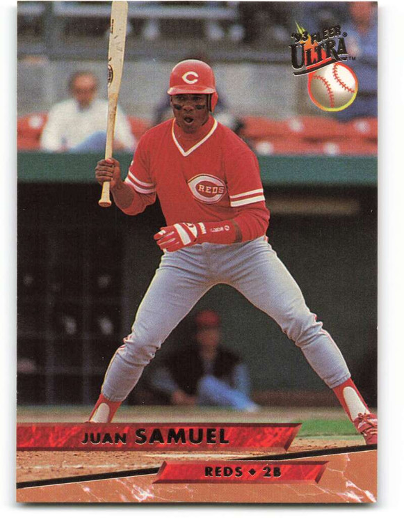 1993 Ultra #335 Juan Samuel VG Cincinnati Reds 