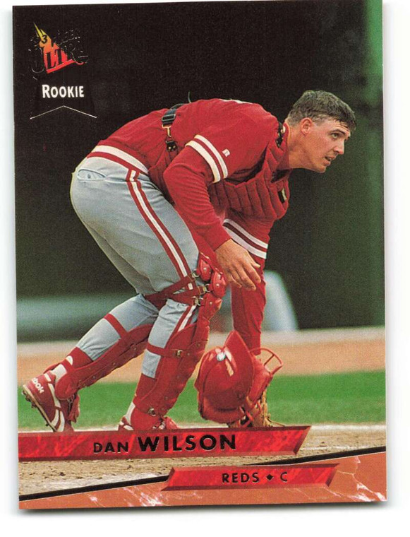 1993 Ultra #337 Dan Wilson VG Cincinnati Reds 