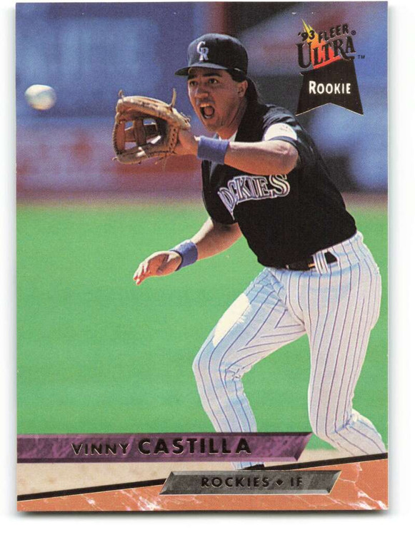 1993 Ultra #344 Vinny Castilla VG Colorado Rockies 