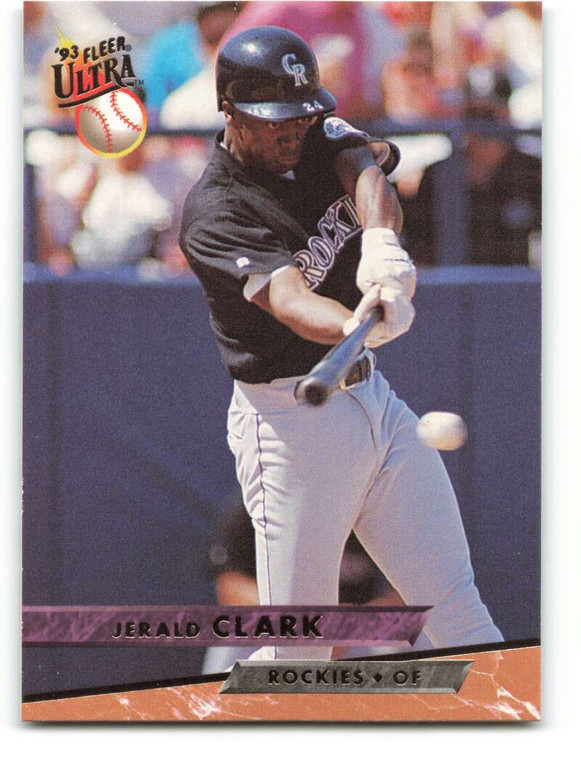1993 Ultra #345 Jerald Clark VG Colorado Rockies 