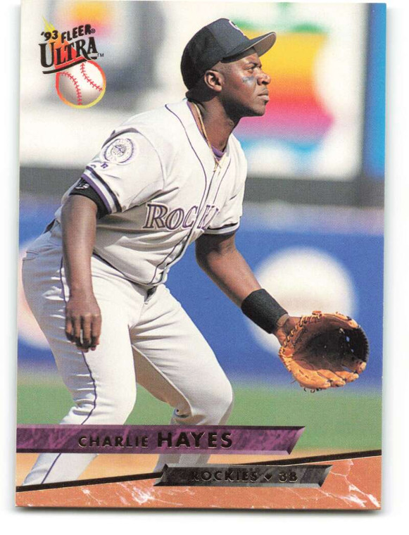 1993 Ultra #350 Charlie Hayes VG Colorado Rockies 