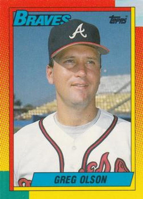 1990 Topps Traded #84T Greg Olson NM-MT RC Rookie Atlanta Braves 