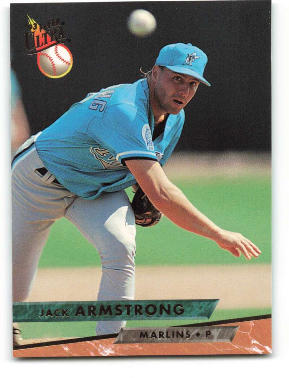 1993 Ultra #365 Jack Armstrong VG Florida Marlins 