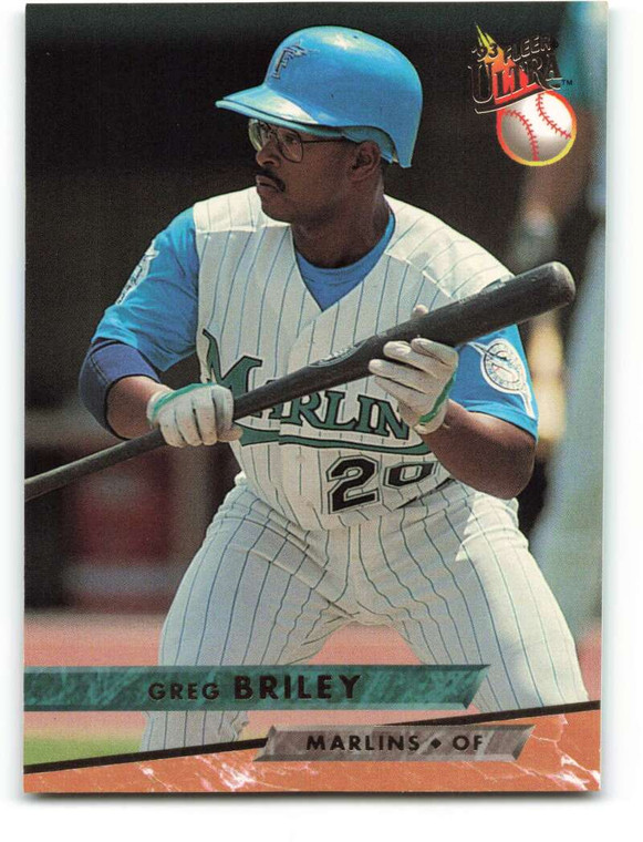 1993 Ultra #368 Greg Briley VG Florida Marlins 