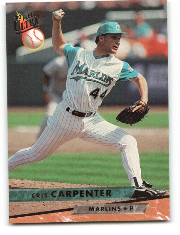 1993 Ultra #369 Cris Carpenter VG Florida Marlins 