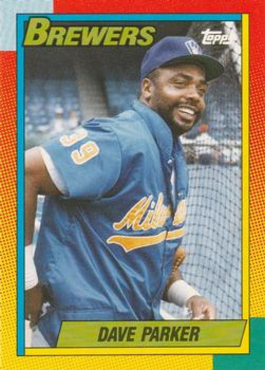 1990 Topps Traded #86T Dave Parker NM-MT Milwaukee Brewers 