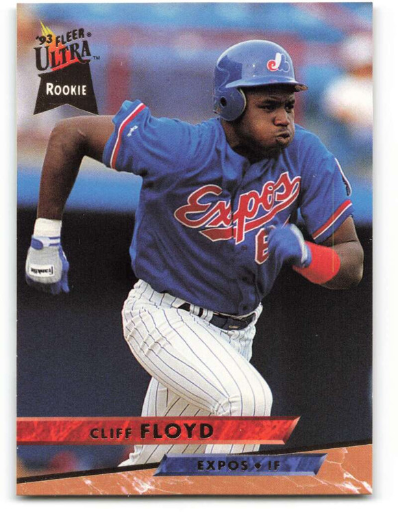 1993 Ultra #413 Cliff Floyd VG Montreal Expos 