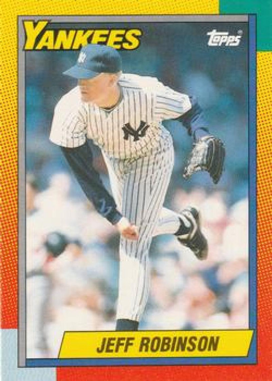 1990 Topps Traded #103T Jeff Robinson NM-MT New York Yankees 
