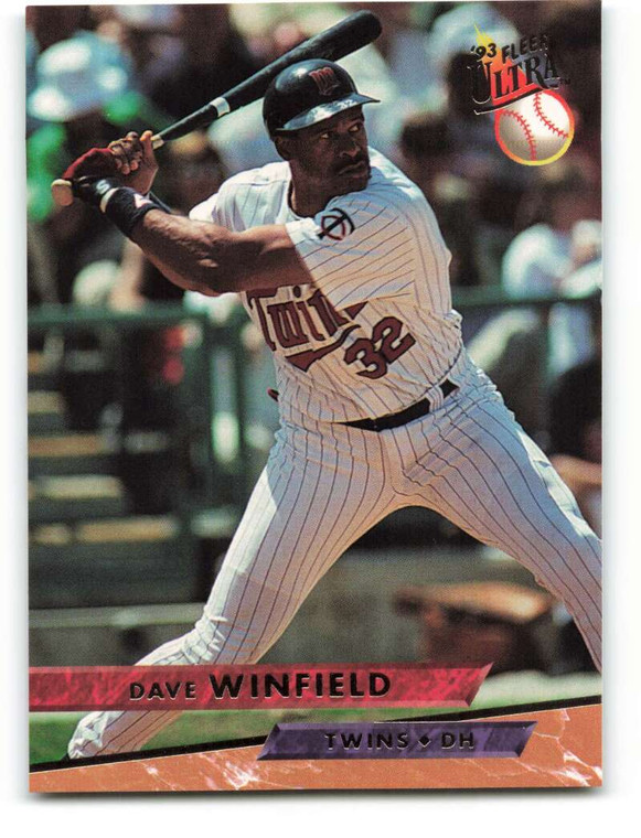 1993 Ultra #589 Dave Winfield VG Minnesota Twins 