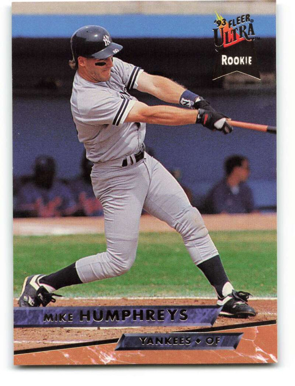 1993 Ultra #595 Mike Humphreys VG New York Yankees 