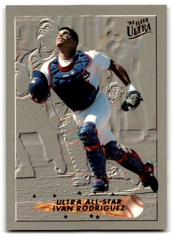 1993 Fleer Ultra All Stars #11 Ivan Rodriguez NM Texas Rangers  ID: 141485