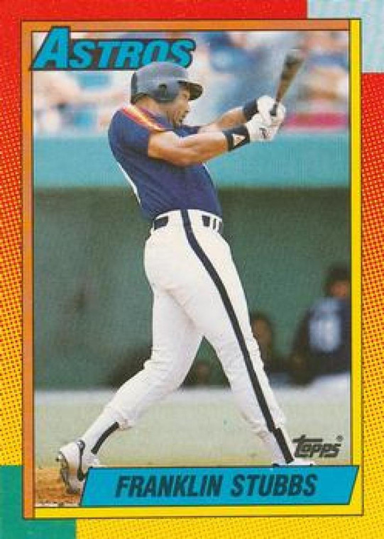 1990 Topps Traded #120T Franklin Stubbs UER NM-MT Houston Astros 