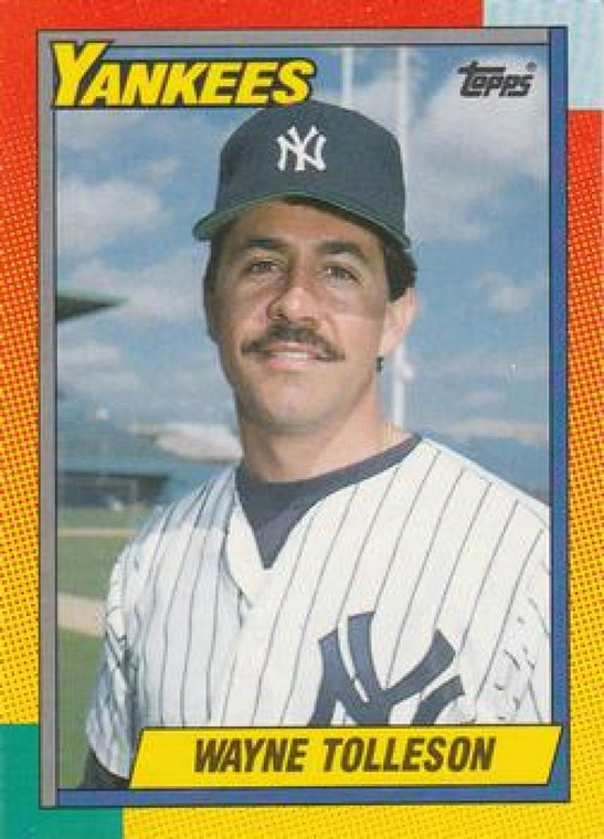 1990 Topps Traded #123T Wayne Tolleson NM-MT New York Yankees 