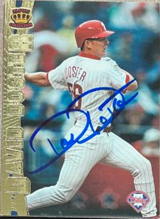 David Doster Autographed 1997 Pacific Crown Collection #375