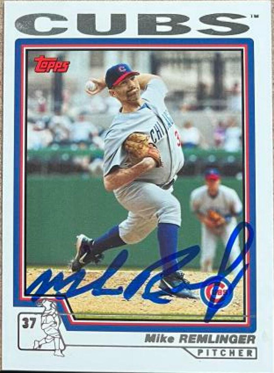 Mike Remlinger Autographed 2004 Topps #169