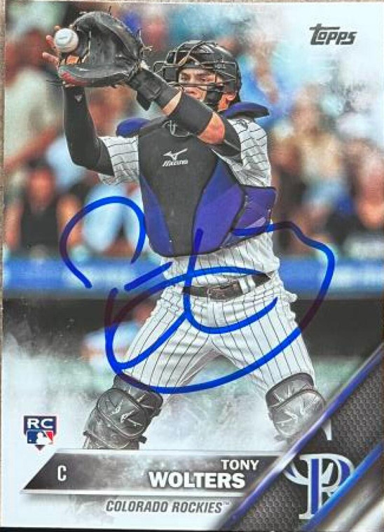 Tony Wolters Autographed 2016 Topps Update #US249