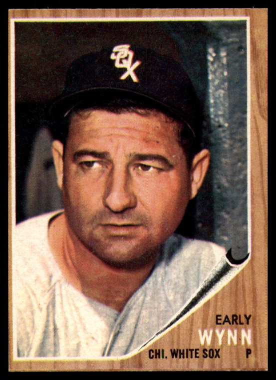 1962 Topps #385 Early Wynn VG Chicago White Sox 