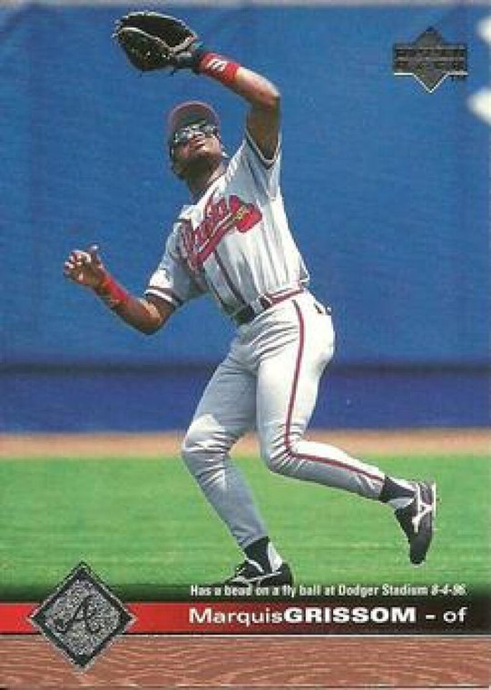 1997 Upper Deck #11 Marquis Grissom NM-MT Atlanta Braves 