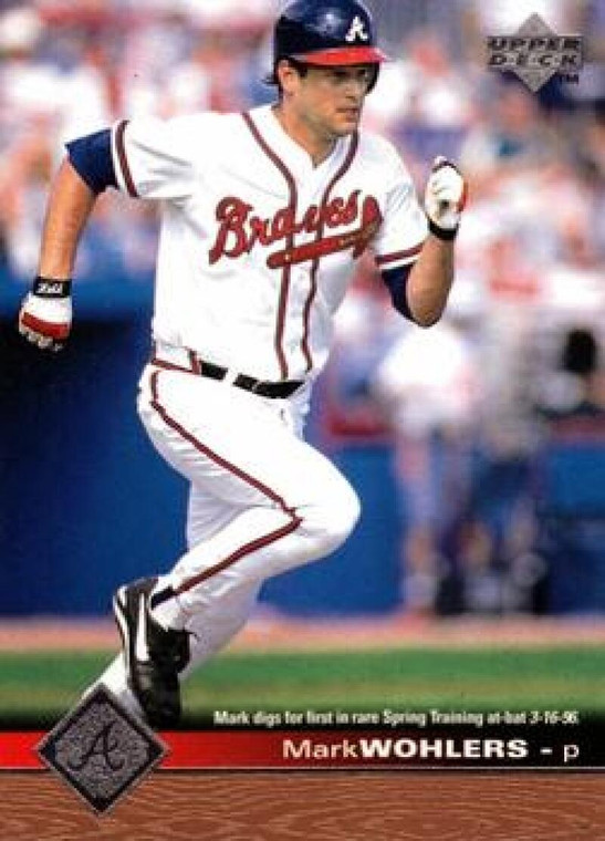 1997 Upper Deck #17 Mark Wohlers NM-MT Atlanta Braves 