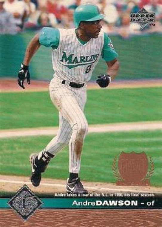 1997 Upper Deck #80 Andre Dawson NM-MT Florida Marlins 