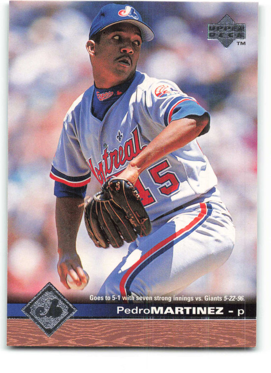 1997 Upper Deck #111 Pedro Martinez NM-MT Montreal Expos 