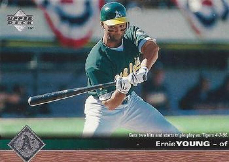 1997 Upper Deck #128 Ernie Young NM-MT Oakland Athletics 