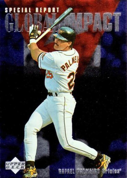 1997 Upper Deck #185 Rafael Palmeiro GI NM-MT Baltimore Orioles 