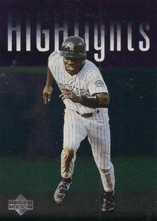 1997 Upper Deck #218 Eric Young CL SH NM-MT Colorado Rockies 
