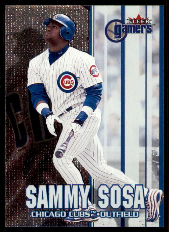 2000 Fleer Gamers #11 Sammy Sosa NM-MT Chicago Cubs 