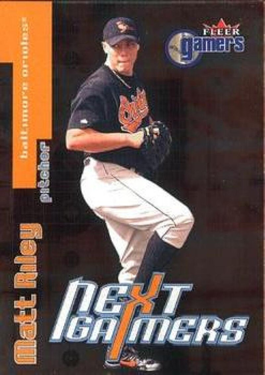 2000 Fleer Gamers #93 Matt Riley NM-MT Baltimore Orioles 