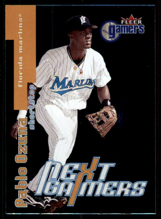 2000 Fleer Gamers #99 Pablo Ozuna NM-MT Florida Marlins 