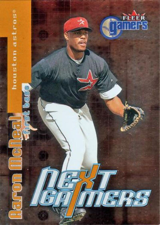 2000 Fleer Gamers #101 Aaron McNeal NM-MT RC Rookie Houston Astros 