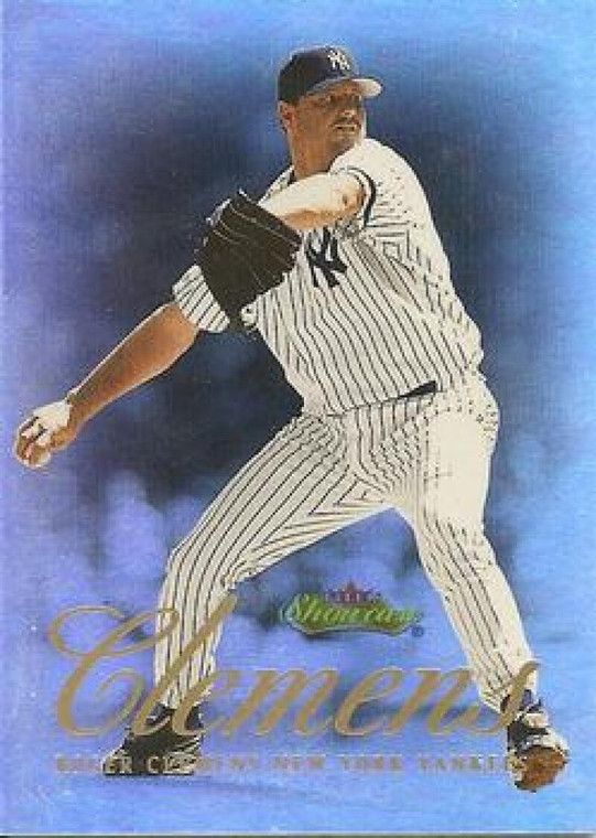 2000 Fleer Showcase #18 Roger Clemens NM-MT New York Yankees 