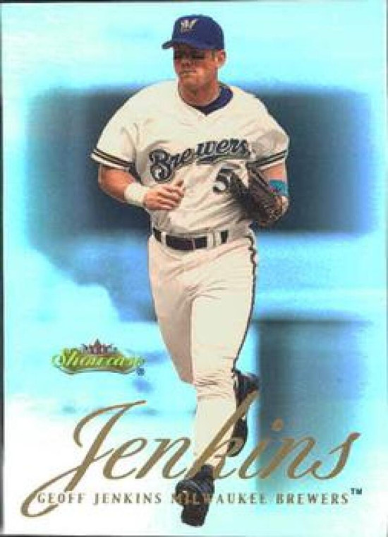 2000 Fleer Showcase #98 Geoff Jenkins NM-MT Milwaukee Brewers 