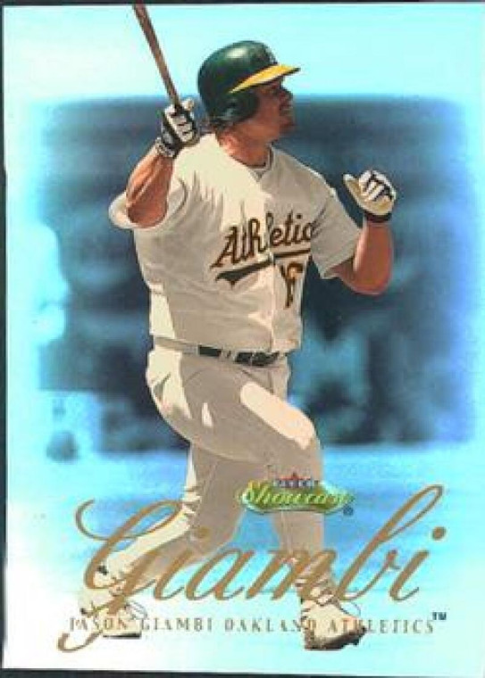 2000 Fleer Showcase #99 Jason Giambi NM-MT Oakland Athletics 