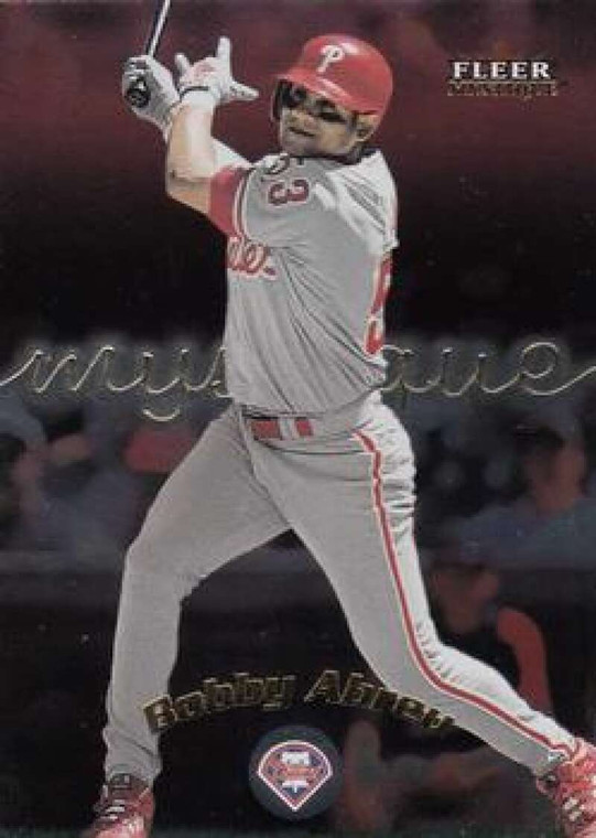 2000 Fleer Mystique #27 Bob Abreu NM-MT Philadelphia Phillies 