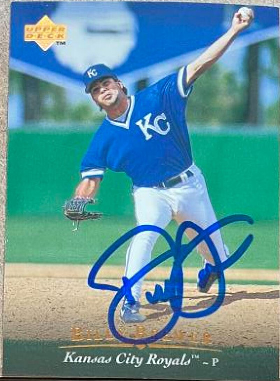 Billy Brewer Autographed 1995 Upper Deck #416