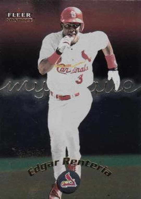 2000 Fleer Mystique #71 Edgar Renteria NM-MT St. Louis Cardinals 