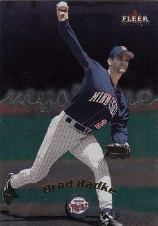 2000 Fleer Mystique #123 Brad Radke NM-MT Minnesota Twins 