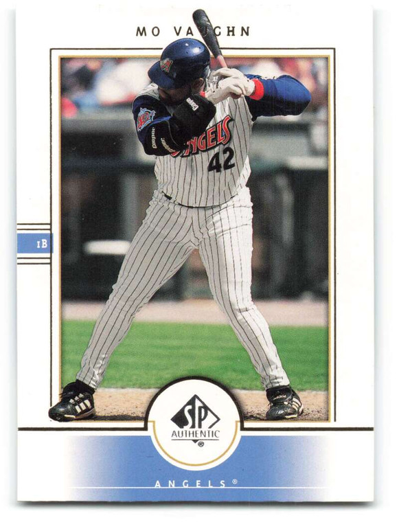 2000 SP Authentic #1 Mo Vaughn NM-MT Anaheim Angels 