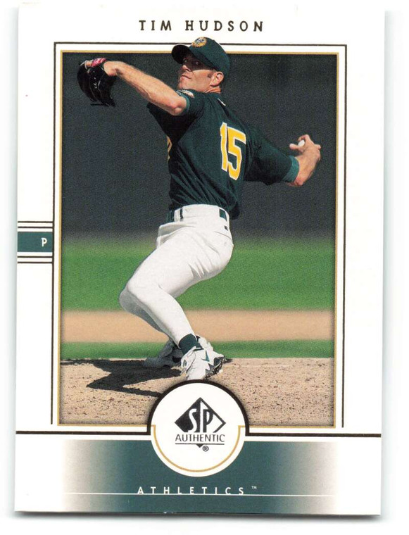 2000 SP Authentic #4 Tim Hudson NM-MT Oakland Athletics 